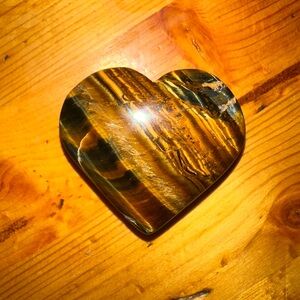 Tigers Eye Heart